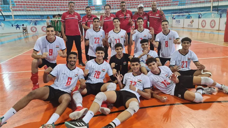 منتخب ناشئي الطائرة يواجه كينيا في نصف نهائي بطولة أفريقيا