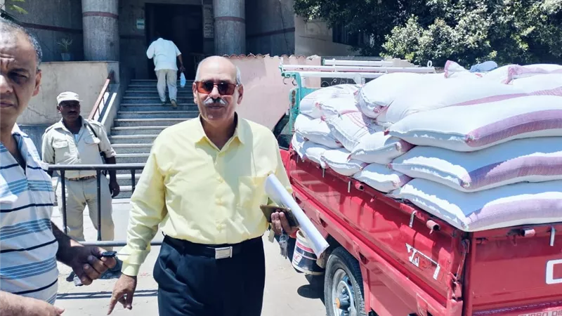 ضبط سلع مدعمة قبل بيعها بالسوق السوداء ببنى سويف