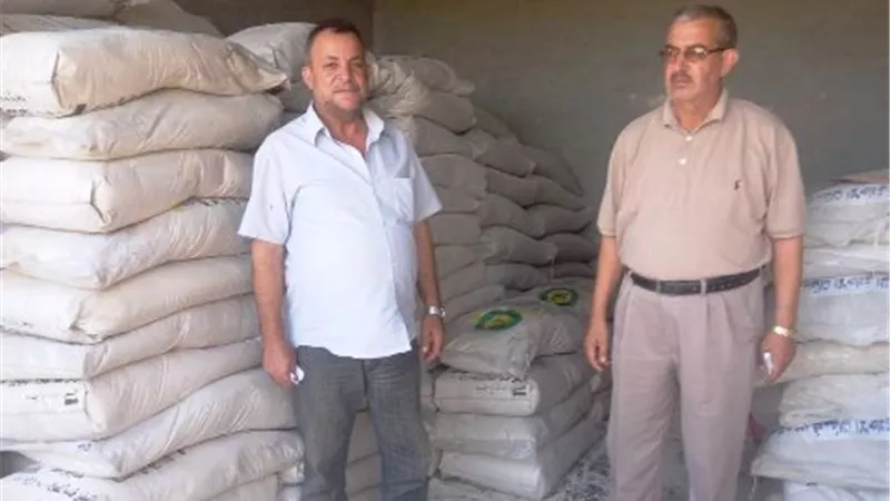 ضبط 10 طن سماد سوبر فوسفات مجهول المصدر بالشرقية
