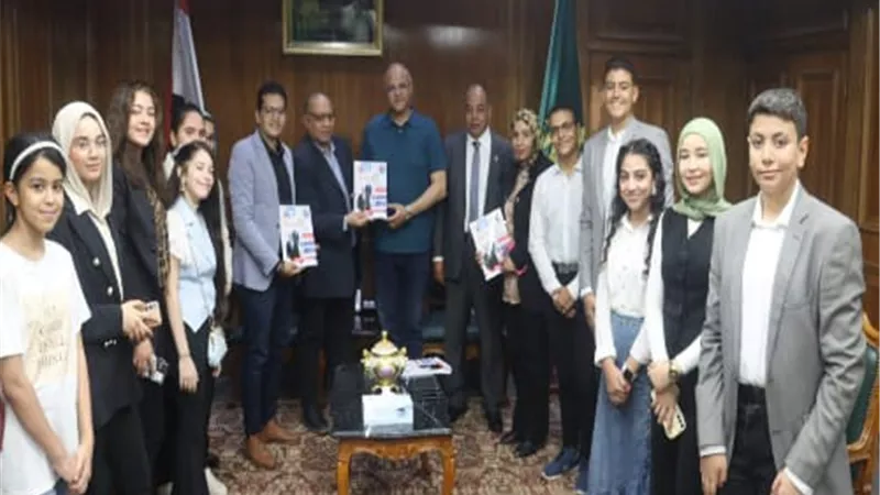 محافظ القليوبية: نهتم برعاية الموهوبين ونعمل جنبا إلى جنب مع المجتمع المدني