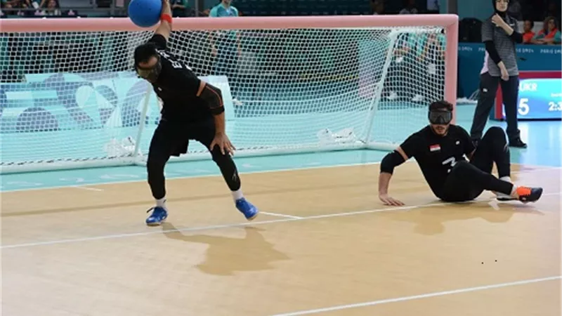 منتخب مصر لكرة الهدف يخسر أمام أوكرانيا في دورة الألعاب البارالمبية