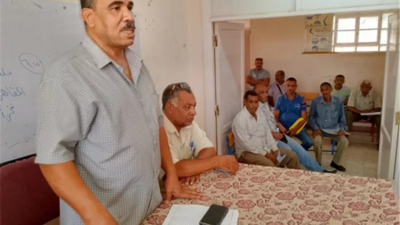 مدير تعليم قوص يعقد سلسلة اجتماعات استعدادا للعام الدراسي الجديد