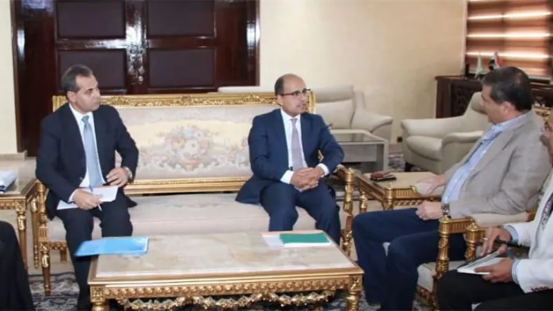 وزير الزراعة يلتقي قنصل مصر العام الجديد في بورسودان