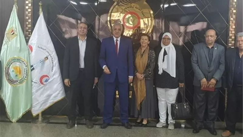 هيئة الخدمات البيطرية تستعرض مع وفد الفاو جهود مصر في مجال الصحة
