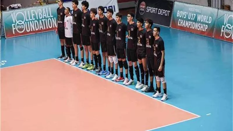 منتخب ناشئي الطائرة يخسر من الأرجنتين بربع نهائي بطولة العالم