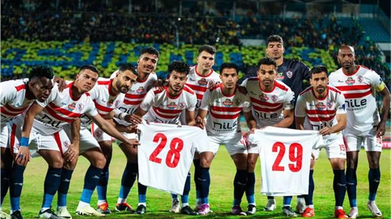 تدريبات تأهيلية وبدنية للاعبي الزمالك