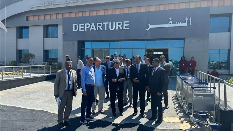 اللجنةالعلياللتفتيش الأمني والبيئي تتفقدمطاري العلمين ومرسى مطروح
