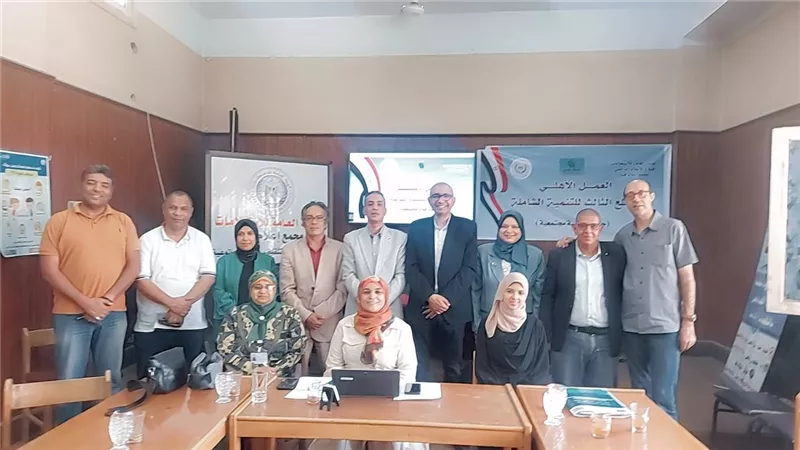 اعلام قنا يختتم حملة العمل الأهلى الضلع الثالث للتنمية الشاملة