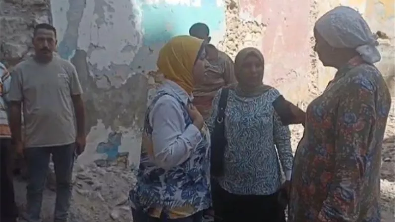 ازالة الخطوره الداهمه من عقار بنطاق حى غرب
