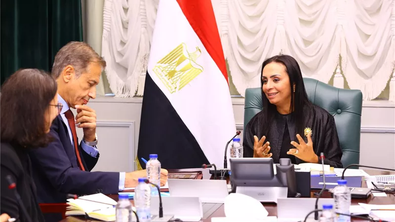 وزيرة التضامن والمدير الإقليمي لهيئة الأمم المتحدة للمرأة في الدول العربية يبحثان التعاون
