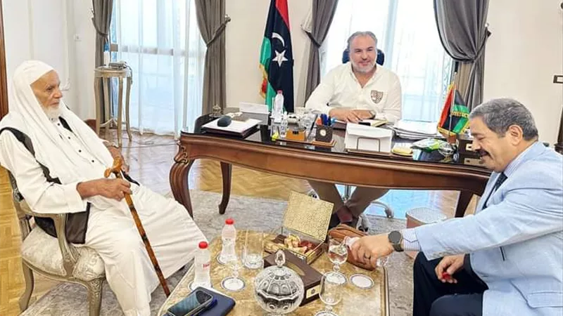 وفد جامعة دمنهور في ضيافة القنصلية الليبية بالإسكندرية