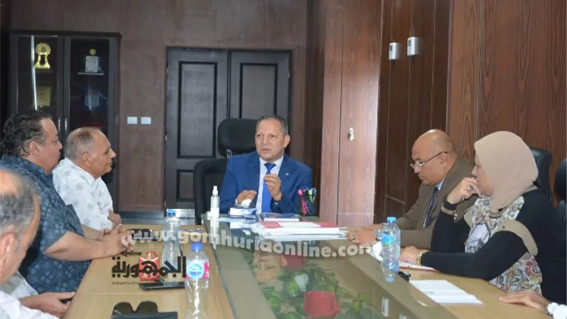 رئيس جامعة دمياط يترأس مجلس كلية التربية النوعية