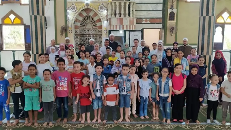 انطلاق قافلة دعوية من مسجد المعهد الديني بفوه كفرالشيخ