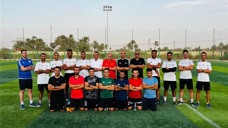 يوم تدريب عملى وبدنى لحكام كرة القدم بالفيوم