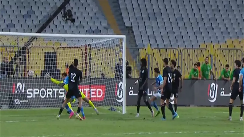 نهائي كأس مصر .. بيراميدز يتقدم بهدف ماييلي