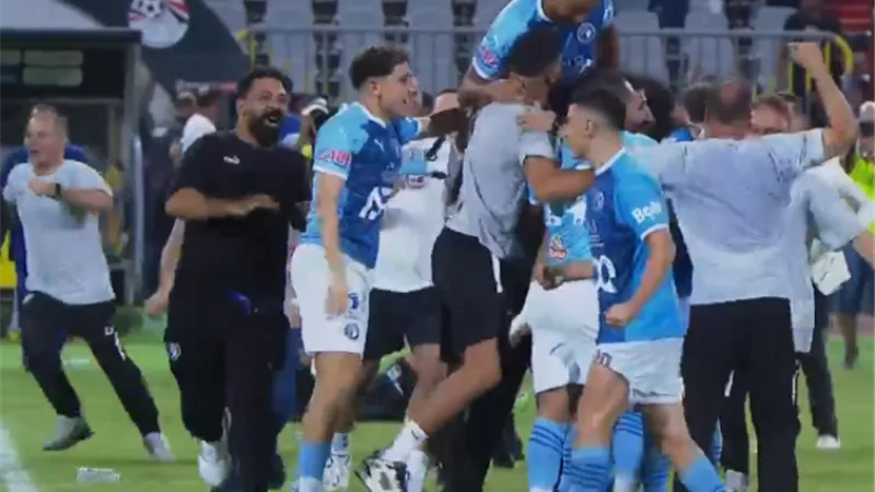 بيراميدز بطلا لكأس مصر .. فاز على زد بهدف نظيف فى الوقت القاتل