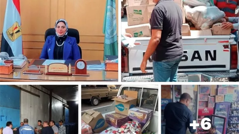 منتجات مجهولة المصدر وشيكولاتة منتهية الصلاحية بالاسماعيلية