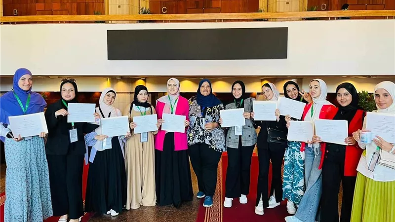 طالبات الفرانكوفونية بجامعةالقناة 