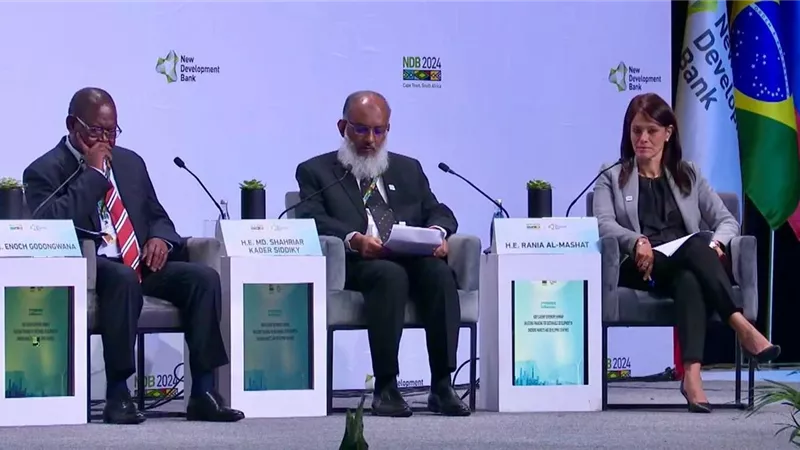المشاط: بنك التنمية الجديد آلية فعالة لتعزيز جهود التنمية في البريكس