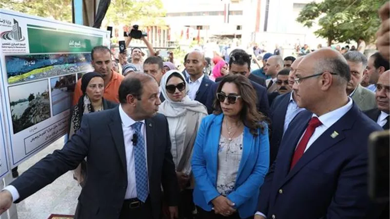وزيرة التنمية المحلية ومحافظ القليوبية يفتتحان مرحلة جديدة من ممشى أهل مصر