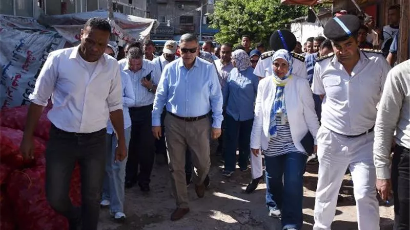 إنشاء نقطة ثابتة لمنع تواجد الباعة خارج سوق الهانوفيل