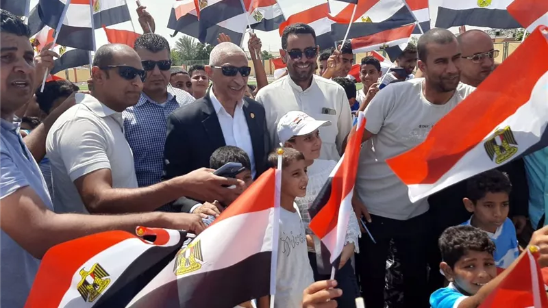 محافظ شمال سيناء يزور مركز ومدينه بئر العبد