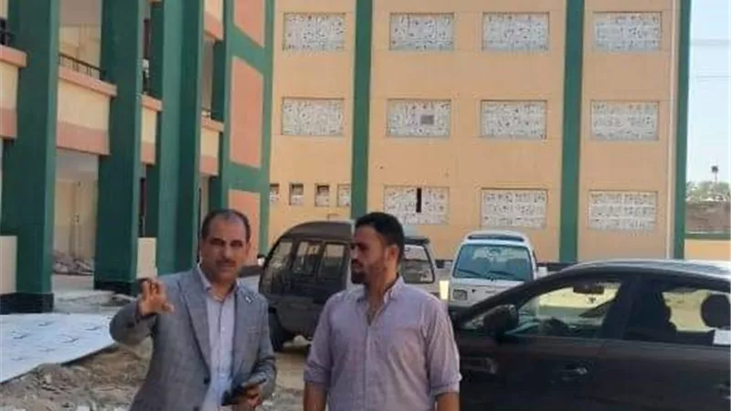استلام المباني التوسعية والصيانة الشاملة بمدارس أبوزعبل