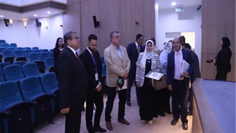 لجنة الأعلى للجامعات تفحص برنامج التمريض بجامعة جنوب الوادي الأهلية