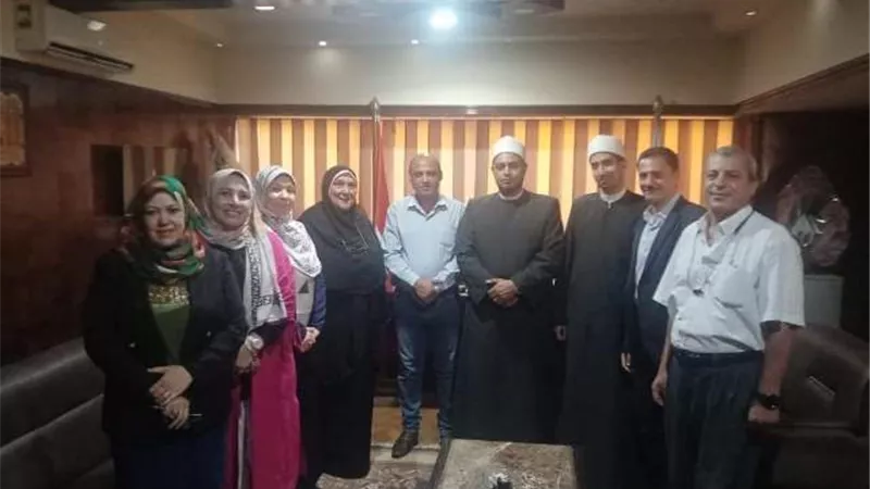 احتفالية المولد النبوى الشريف بديوان مركز المحلة