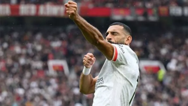محمد صلاح يحصد جائزة أفضل لاعب فى مباراة ليفربول ضد اليونايتد