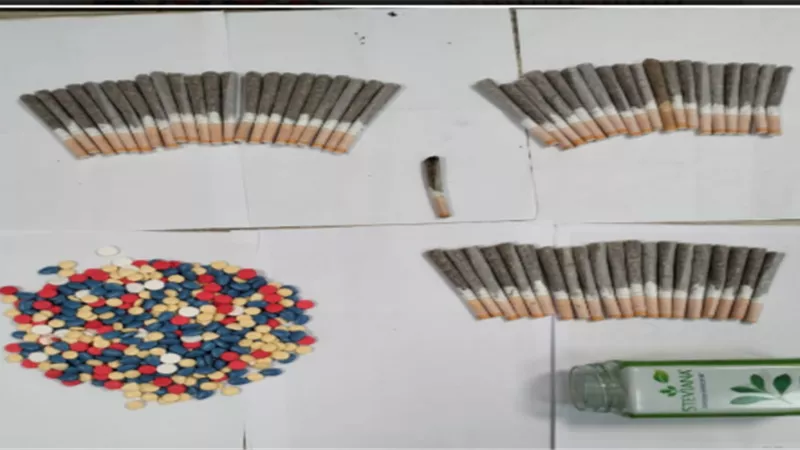 ضبط شخص 60 سيجارة حشيش في مطار سفنكس الدولي
