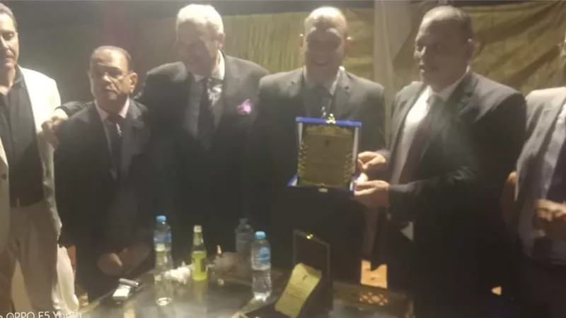 جمعية الشبان المسيحية تكرم وكيل وزارة الشباب بالمنيا