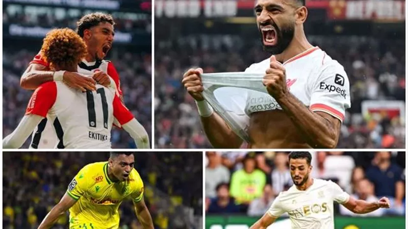 محترفونا فى ملاعب العالم خلال أسبوع .. صلاح يبدع ومرموش يصنع ويسجل.. ومنعم يبدأ مسيرة احترافه