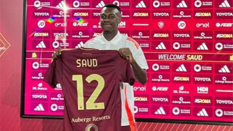 سعود عبدالحميد بعد الانضمام لـ روما : أتمني أن أحقق نجاحات صلاح