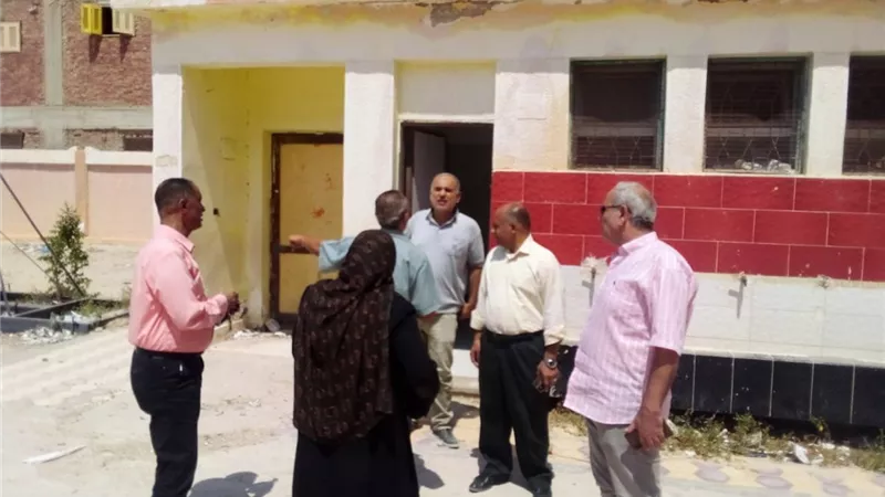 وكيل تعليم مطروح يتابع جاهزية المدارس المدرجة بخطة الصيانه الشاملة