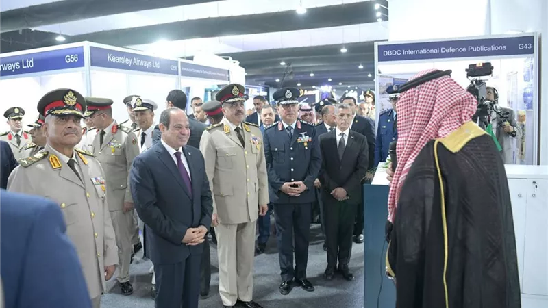 المتحدث الرئاسي ينشر صور افتتاح الرئيس السيسي معرض مصر الدولي للطيران والفضاء 2024