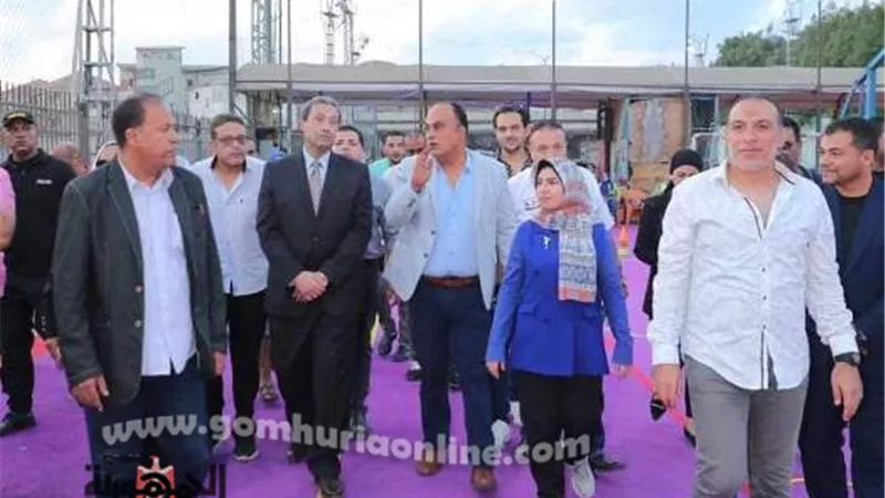 محافظ دمياط يتفقد القرية الأوليمبية برأس البر