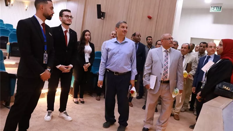 الاعلى للجامعات يتفقد برنامج الهندسة بجامعة جنوب الوادي الاهلية