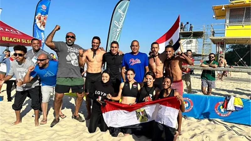 عودة منتخب مصر للإنقاذ بـ3 ميداليات من بطولة العالم بأستراليا