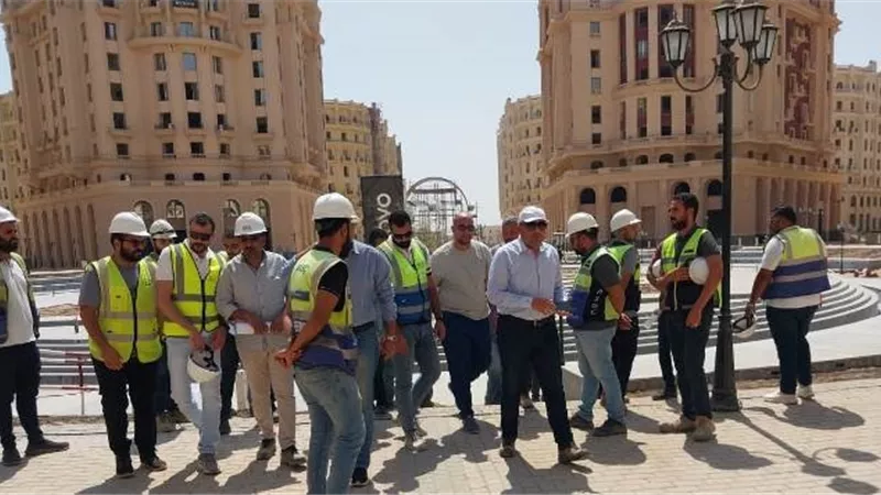 قيادات العاصمة الإدارية تتفقد 