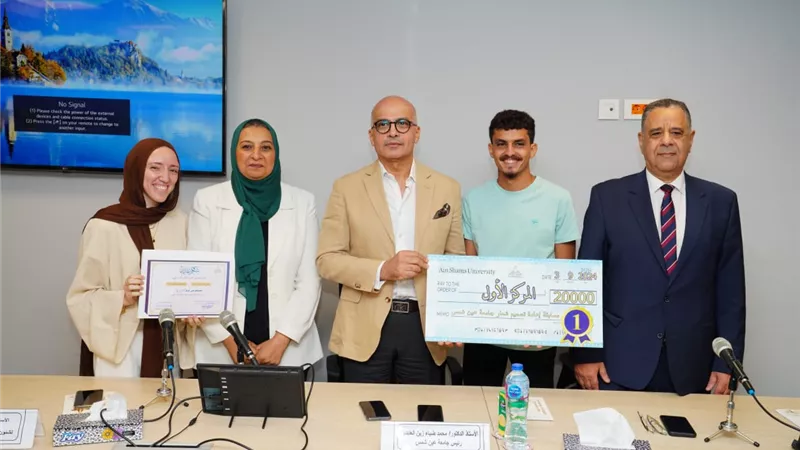 رئيس جامعة عين شمس يعلن الفريق الفائز في 