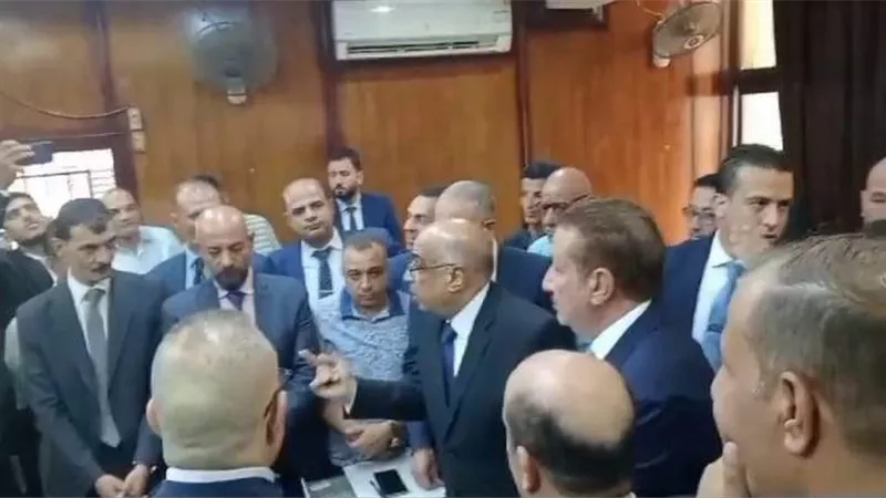 وزير العدل يلتقي المحامين بالمنوفية في افتتاح محكمة قويسنا