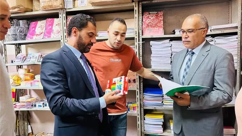 افتتاح معرض المستلزمات الدراسية بشركه انابيب البترول