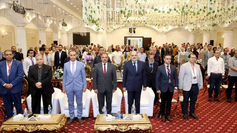 الأشمونى وجميعه يشهدان فعاليات مؤتمر القلب بمستشفى الزقازيق