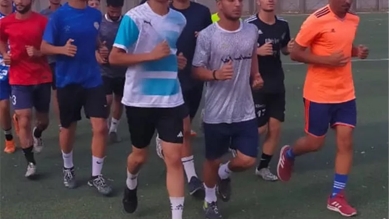 تدريبات مركز شباب اجا فى شاوه