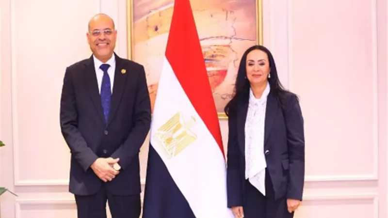 وزيرا العمل والتضامن يبحثان اجراءات ضم العمالة غير المنتظمة للتأمين الصحي