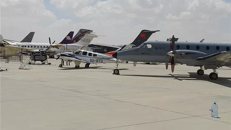 معرض الطيران والفضاء بالعلمين يشهد عددا من الفعاليات المتميزة