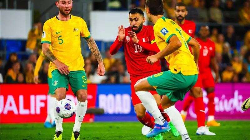 البحرين تفوز على أستراليا بهدف نظيف بتصفيات كأس العالم.. فيدو