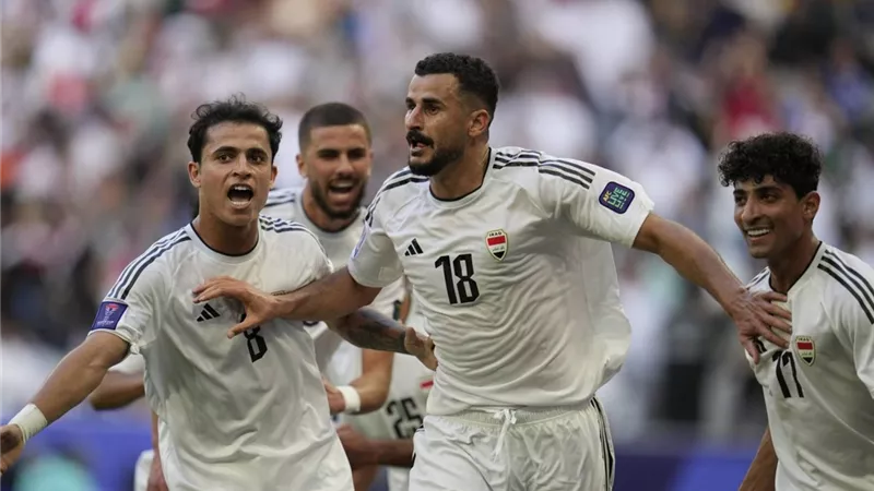 شاهد .. هدف فوز العراق أمام عمان بتصفيات المونديال