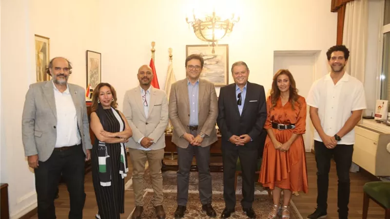 وزير الثقافة يستقبل إدارة مهرجان الفيوم السينمائي الدولي